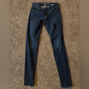 American Eagle Outfitters Dark Blue Skinny Jeans